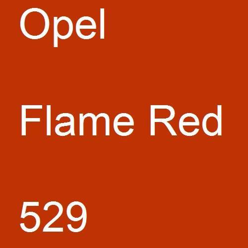 Opel, Flame Red, 529.